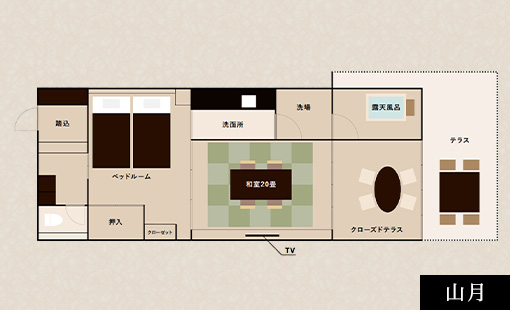 山月 間取り